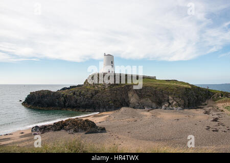 Ynys île Llanddwyn à Anglesey, au nord du Pays de Galles Banque D'Images