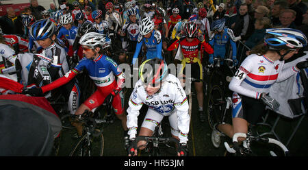 Marianne vos est champion du monde bicycler Banque D'Images