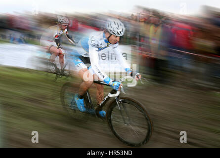 Marianne vos est champion du monde bicycler Banque D'Images