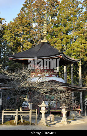 Le Japon,Koyasan Kongobuji,montage,Koya temple Banque D'Images