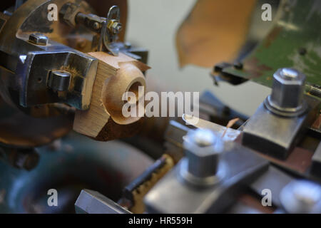 23 janvier 2017 - Brebbia, Varese, Italie. Pipe Brebbia, la plus ancienne usine Italie tuyau. Banque D'Images