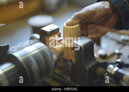 23 janvier 2017 - Brebbia, Varese, Italie. Pipe Brebbia, la plus ancienne usine Italie tuyau. Banque D'Images