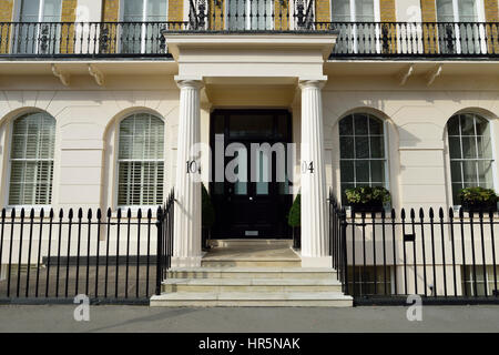 Eaton Square, Belgravia, London SW1, Royaume-Uni Banque D'Images