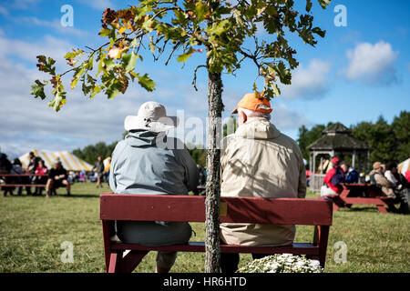 Un terrain d'Country Fair est une célébration unique de la nouvelle Angleterre rurale vivant, qui a lieu chaque année le troisième week-end de septembre dans l'unité, Maine, USA Banque D'Images