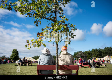 Un terrain d'Country Fair est une célébration unique de la nouvelle Angleterre rurale vivant, qui a lieu chaque année le troisième week-end de septembre dans l'unité, Maine, USA Banque D'Images