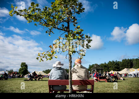 Un terrain d'Country Fair est une célébration unique de la nouvelle Angleterre rurale vivant, qui a lieu chaque année le troisième week-end de septembre dans l'unité, Maine, USA Banque D'Images