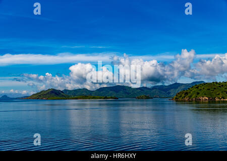 Paysage de l'île de Komodo Banque D'Images