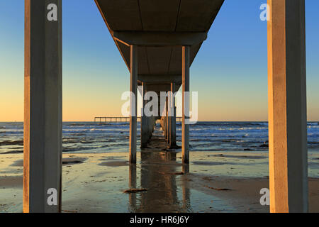 Ocean Beach Pier, San Diego, California, USA Banque D'Images