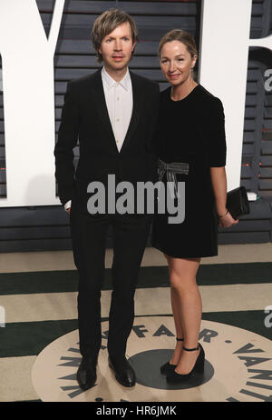 Los Angeles, Californie, USA. Feb 26, 2017. Beck à la Vanity Fair Oscar Party 2017 Le 26 février 2017 à Beverly Hills, Californie. Credit : Mpi99/media/Alamy Punch Live News Banque D'Images