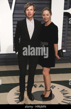 Los Angeles, Californie, USA. Feb 26, 2017. Beck à la Vanity Fair Oscar Party 2017 Le 26 février 2017 à Beverly Hills, Californie. Credit : Mpi99/media/Alamy Punch Live News Banque D'Images