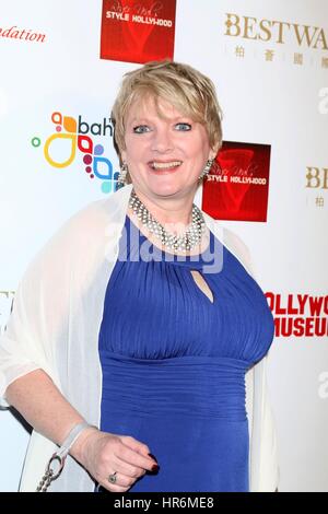 Los Angeles, Californie, USA. Feb 26, 2017. Alison Arngrim au niveau des arrivées pour le style Hollywood Oscar Viewing Dîner, Musée d'Hollywood, Los Angeles, CA, 26 février 2017. Credit : Priscilla Grant/Everett Collection/Alamy Live News Banque D'Images