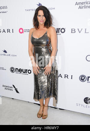 West Hollywood, Californie, USA. Feb 26, 2017. Amy Landecker. 25Th Annual Elton John Academy Awards Viewing a tenu à West Hollywood Park.26 Février 2017 - West Hollywood, Californie - Lea Michele. 25Th Annual Elton John Academy Awards Viewing a tenu à West Hollywood Park.26 Février 2017 - West Hollywood, Californie - Lea Michele. 25Th Annual Elton John Academy Awards Viewing a tenu à West Hollywood Park. (Cre Banque D'Images