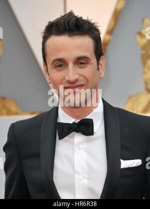 Los Angeles, Californie, USA. Feb 26, 2017. Justin Hurwitz aux arrivées à la 89e soirée des Oscars Oscars 2017 - Arrivées 3, le Kodak Theater à Hollywood et Highland Center, Los Angeles, CA, 26 février 2017. Credit : Elizabeth Goodenough/Everett Collection/Alamy Live News Banque D'Images