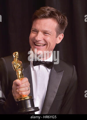 Hollywood, Ca. 26 février 2017. Jason Bateman, À La 89 E Édition Annuelle Des Academy Awards Press Room Au Hollywood & Highland Center, Californie, Le 26 Février 2017. Crédit: Media Punch/Alay Live News Banque D'Images