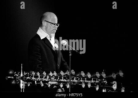 Harry Hill sur scène 2007. Banque D'Images