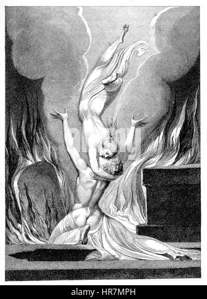 William Blake, peintre et poète (page 53) Banque D'Images