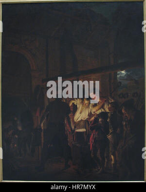 Wright of Derby, l'atelier du forgeron Banque D'Images