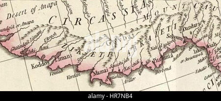 William Faden. Méditerranée composite. 1785.BF Banque D'Images