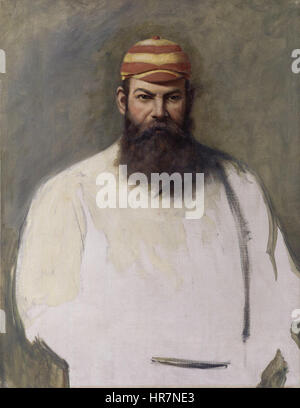 William Gilbert ('W.G') Grace par Archibald James Stuart Wortley Banque D'Images