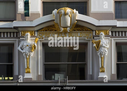 Bâtiment historique de Spreckels sur Broadway à San Diego, Californie, USA Banque D'Images