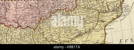 William Faden. Méditerranée composite. 1785.Q Banque D'Images