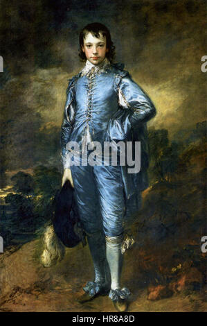 Thomas Gainsborough garçon en bleu Banque D'Images