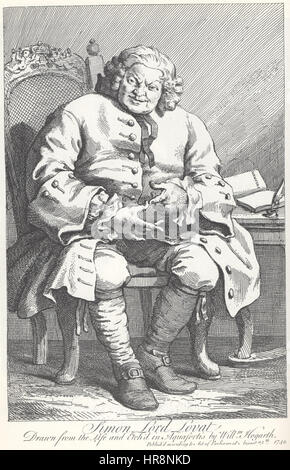 William Hogarth - Simon, lord Lovat Banque D'Images