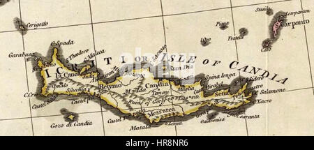 William Faden. Méditerranée composite. 1785.IC Banque D'Images