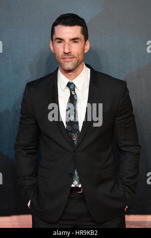 Producteur Alex Garcia assistant à la Kong Skull Island : Premiere hémisphère au Cineworld Leicester Square, Londres. ASSOCIATION DE PRESSE Photo. Photo date : mardi 28 février 2017. Voir PA Story SHOWBIZ Kong. Crédit photo doit se lire : Chris Ratcliffe/PA Wire Banque D'Images