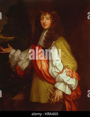 Sir John Chichley circa 1640-1691 par Jacob Huysmans Banque D'Images