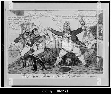 Image dans une rage ou de querelles familiales RCAC2002719721 Banque D'Images