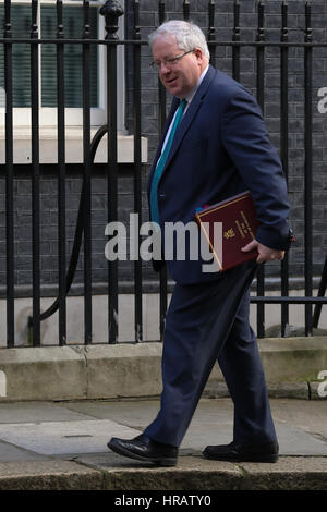 Downing Street, London, UK. 28 Février, 2017. McLoughlin Patrick Chancelier du duché de Lancaster Crédit : Dinendra Haria/Alamy Live News Banque D'Images