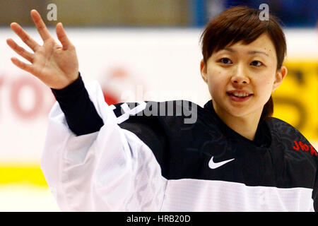 Sapporo, Japon. Feb 25, 2017. Moeko Fujimoto (JPN) : Hockey sur glace 2017 Jeux Asiatiques d'hiver de sapporo Japon 6-1 match entre la Chine à Tsukisamu Gymnasium à Sapporo, Japon . Banque D'Images