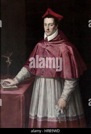 Ritratto del Cardinale Ferdinand de Médicis Banque D'Images