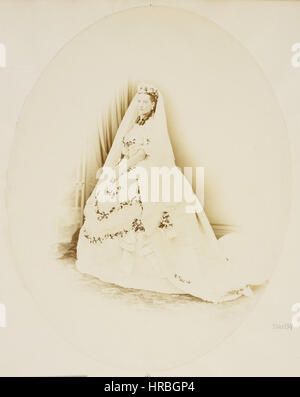 La Reine Alexandra quand la princesse Alexandra de Danemark Banque D'Images