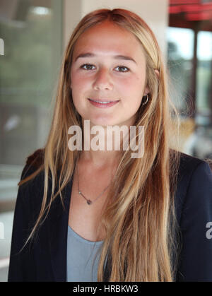 ALBA actrice août et sa fille à l'administration de Pernilla et Bille August 2013 Banque D'Images