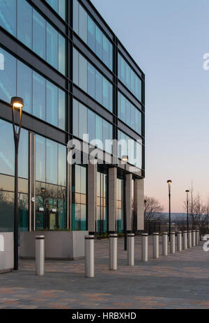 East Riverside est un bureau de développement sur mesure, Dalmarnock Glasgow. Conçu par les architectes Cooper Cromar et aujourd'hui occupé par la police de l'Écosse. Banque D'Images