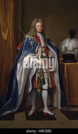 Robert Harley, comte d'Oxford par Sir Godfrey Kneller, BT (2) Banque D'Images