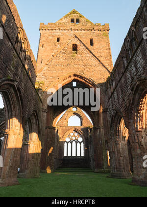 Abbaye de Sweetheart, Ecosse Banque D'Images