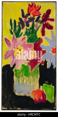 Alexej von Jawlensky Bunte Blumen 1915 Banque D'Images