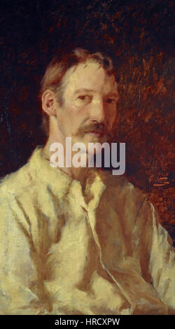 Count Girolamo Nerli - Robert Louis Stevenson, 1850 - 1894. Essayiste, poète et romancier - Google Art Project Banque D'Images