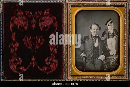 Samuel racine ou Marc Aurèle racine - P.T. Barnum et Général Tom Thumb - Google Art Project Banque D'Images