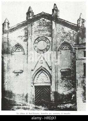 Ex chiesa di Sant' Antonio Banque D'Images