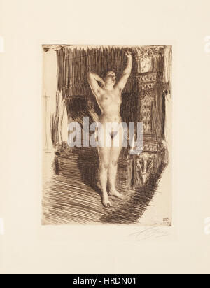 Anders Zorn -début (1914) Banque D'Images