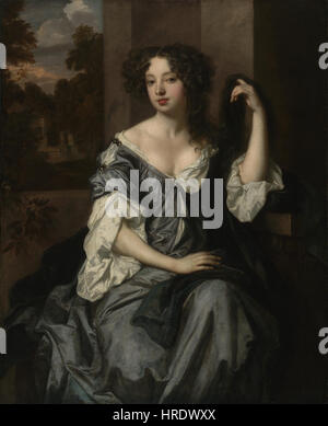 Peter Lely - portrait de Louise de Keroualle, duchesse de Portsmouth - 78.PA.223 - J. Paul Getty Museum Banque D'Images