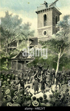 'La chasse de la Golden Meteor' par George Roux 16 Banque D'Images