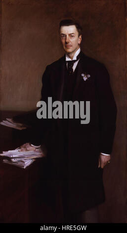 Joseph ('joe') Chamberlain par John Singer Sargent Banque D'Images