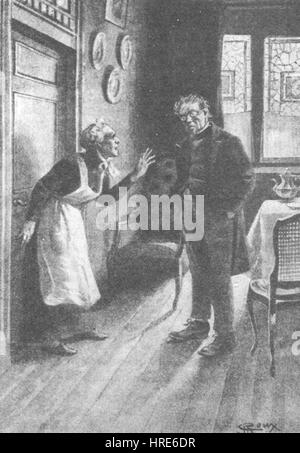 'La chasse de la Golden Meteor' par George Roux 18 Banque D'Images