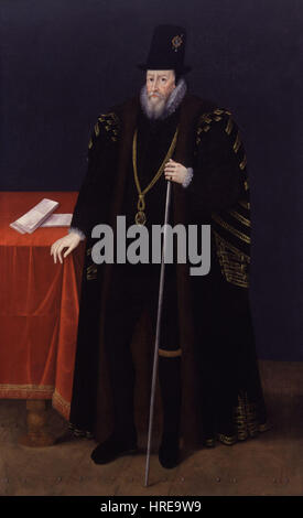 William Cecil, 1er baron Burghley de NPG (4) Banque D'Images