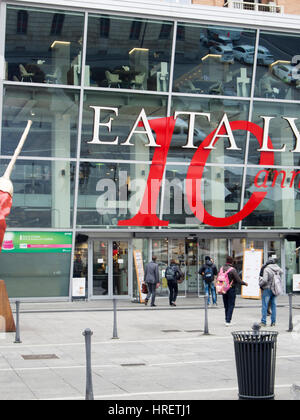 Eataly shop à Milan, Italie Banque D'Images
